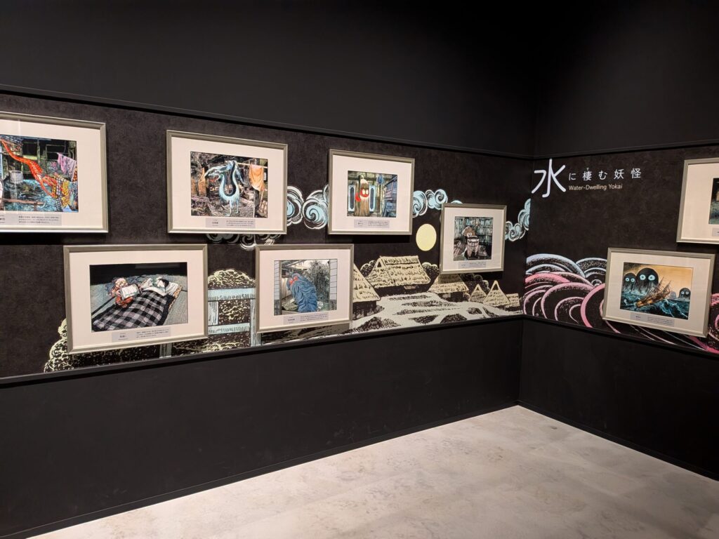 水木しげる記念館の館内展示の様子